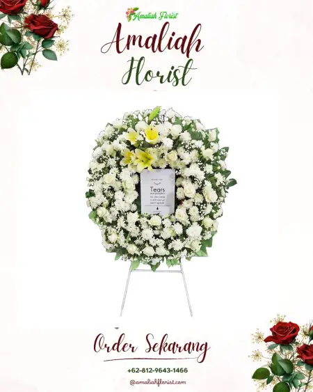 Krans Bunga Duka Kebayoran Lama Utara